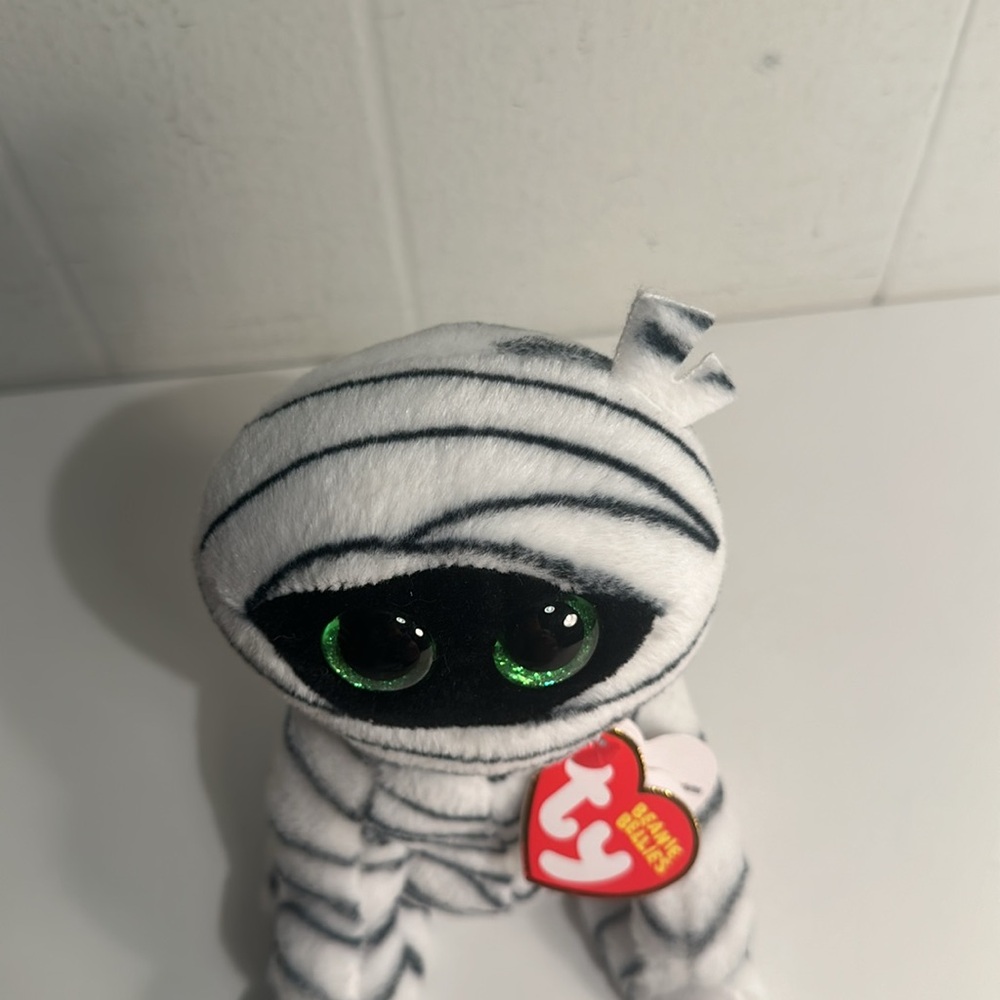 🖤 5/$30🖤 Ty Beanie Bellies LOT OF 2 Taters Mummy & Snapper Frog Halloween 👻 - Picture 6 of 17